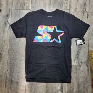 Starter Black Label Pinwheel Logo Shirt MED New